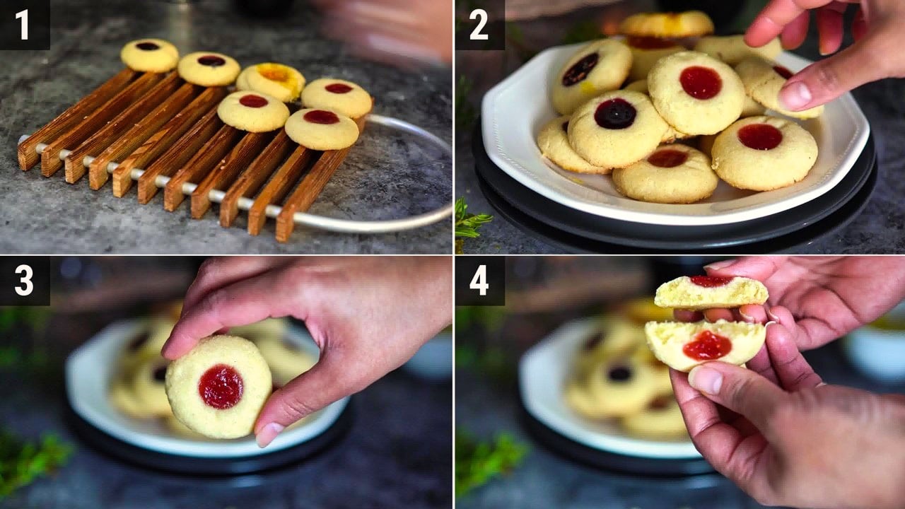 Tutti-Frutti Thumbprint Cookies Recipe