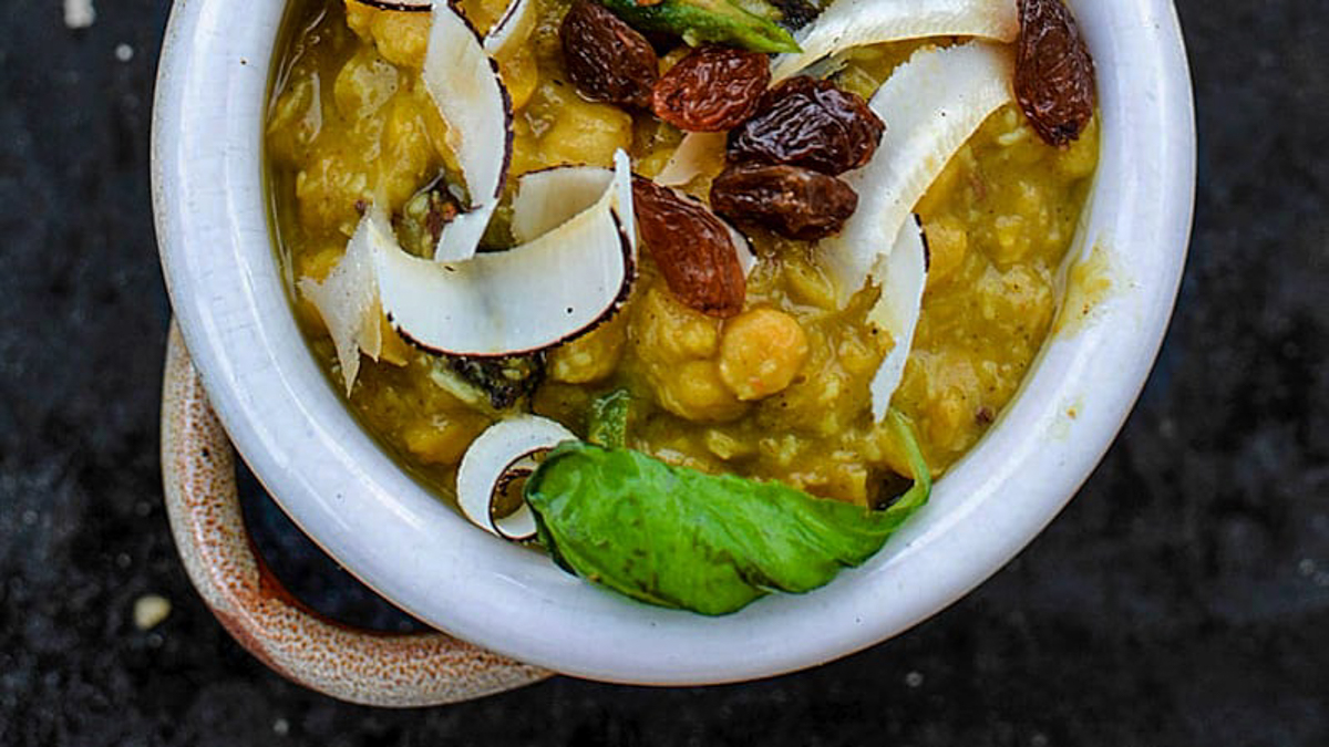 Bengali Cholar Dal - Split Bengal Gram Stew | My Ginger Garlic Kitchen