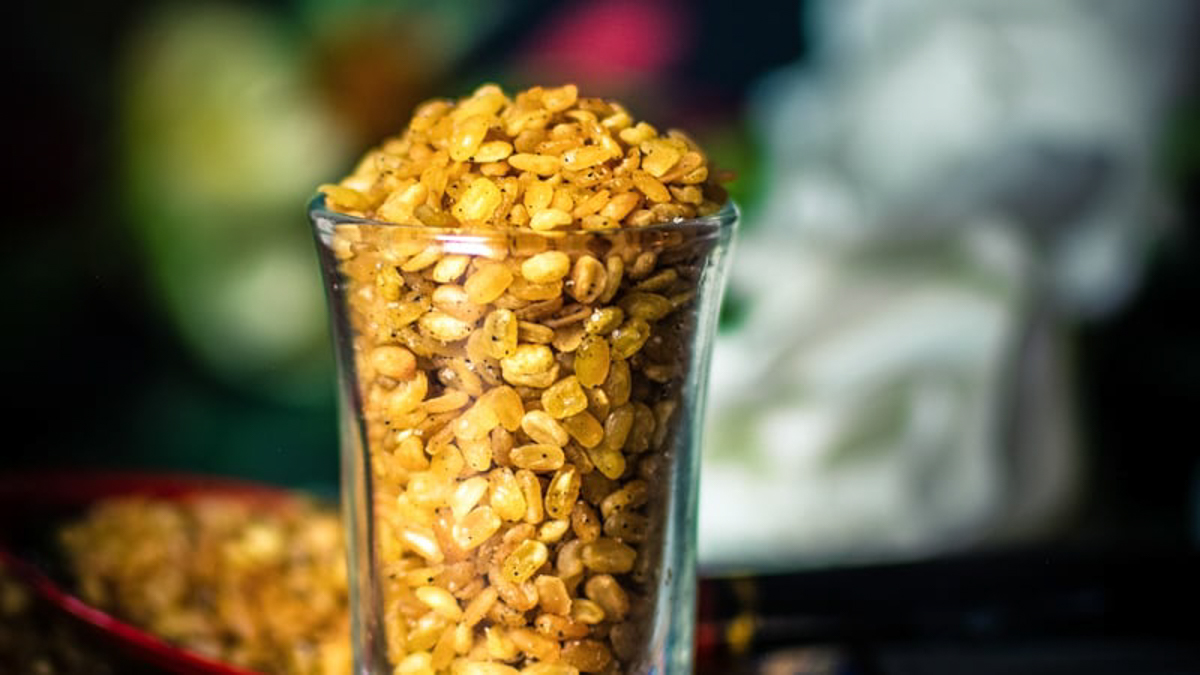 Moong Dal Namkeen - Salted Crunchy Fried Moong Dal Snack