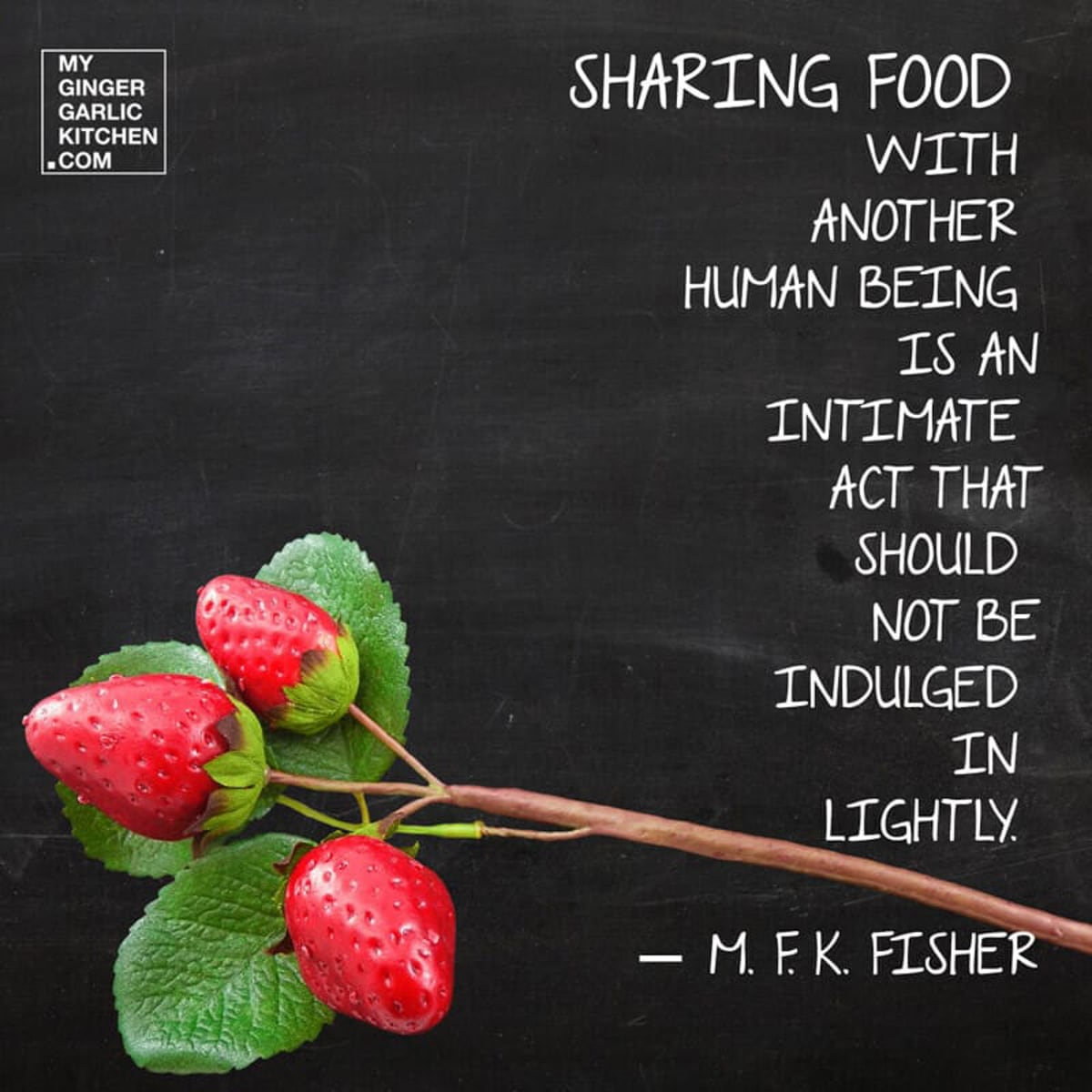 sharing food quotes