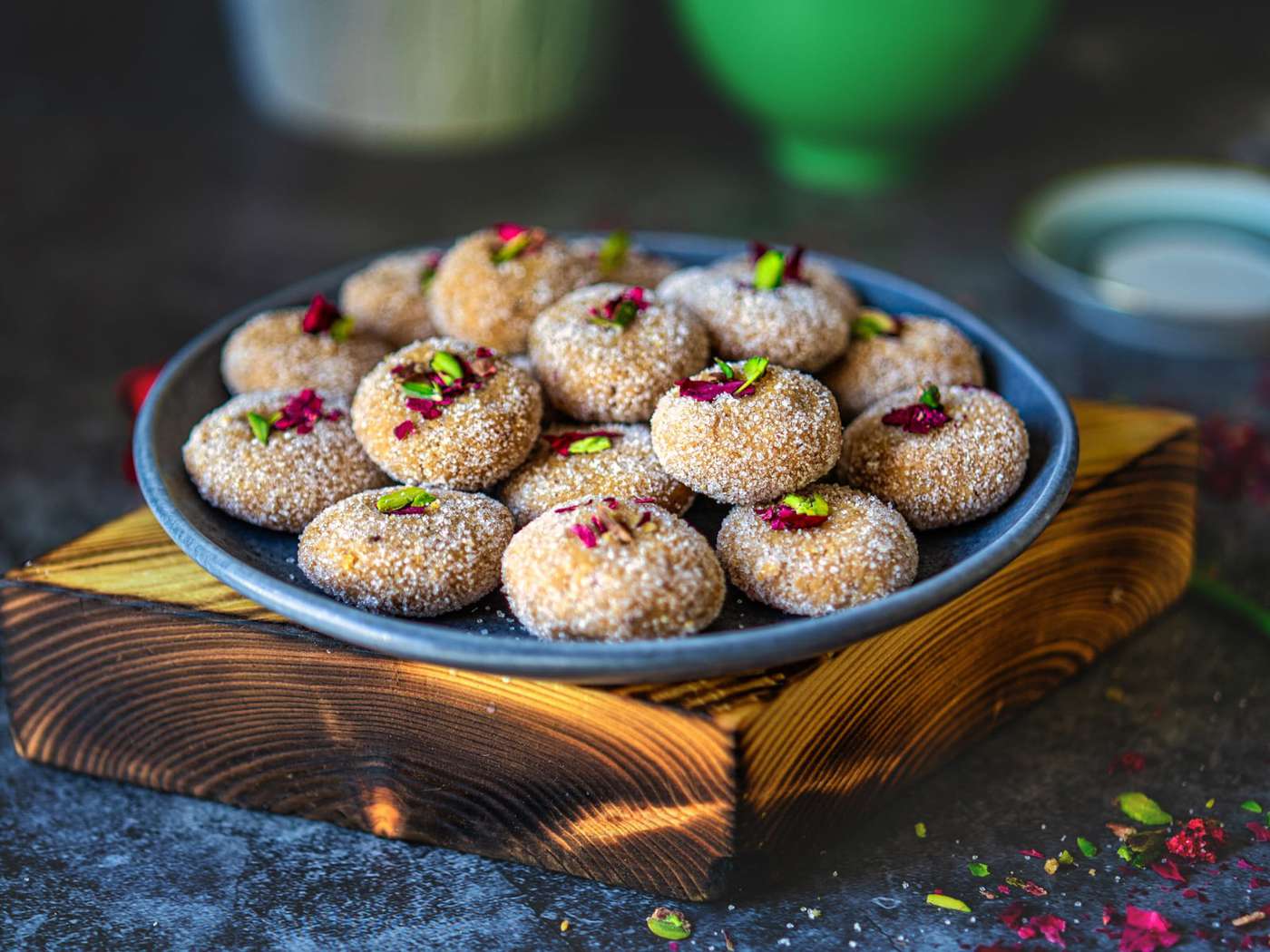 Malai Peda Recipe - Milk Peda using Condensed Milk - Yummy Tummy