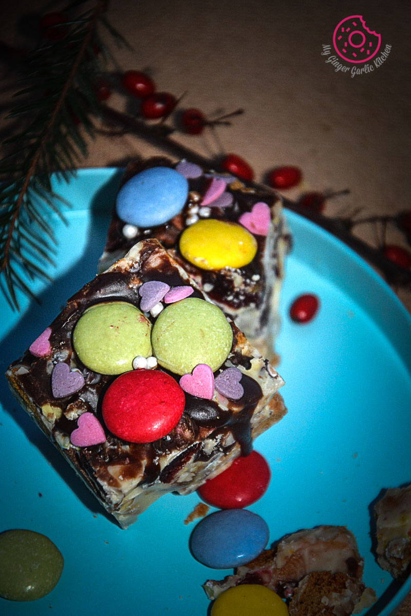 Christmas Rocky Road | White Chocolate Rocky Road Recipe | My Ginger ...