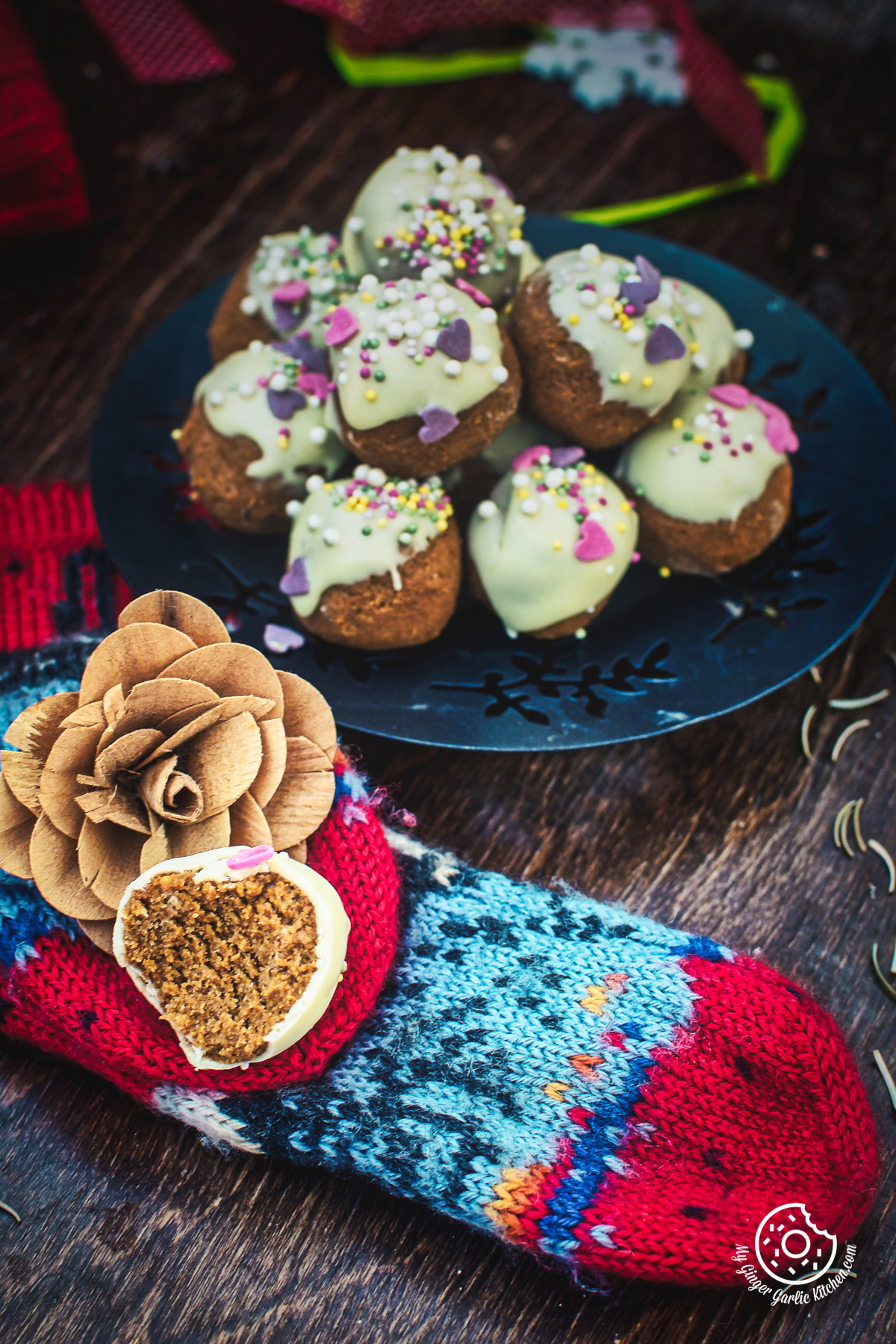 Gingerbread Truffles Recipe | My Ginger Garlic Kitchen