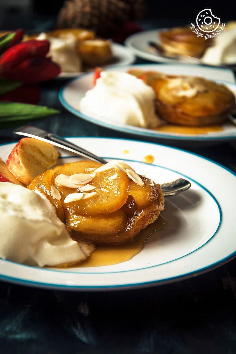 Mini Apple Pear Tarte Tatin