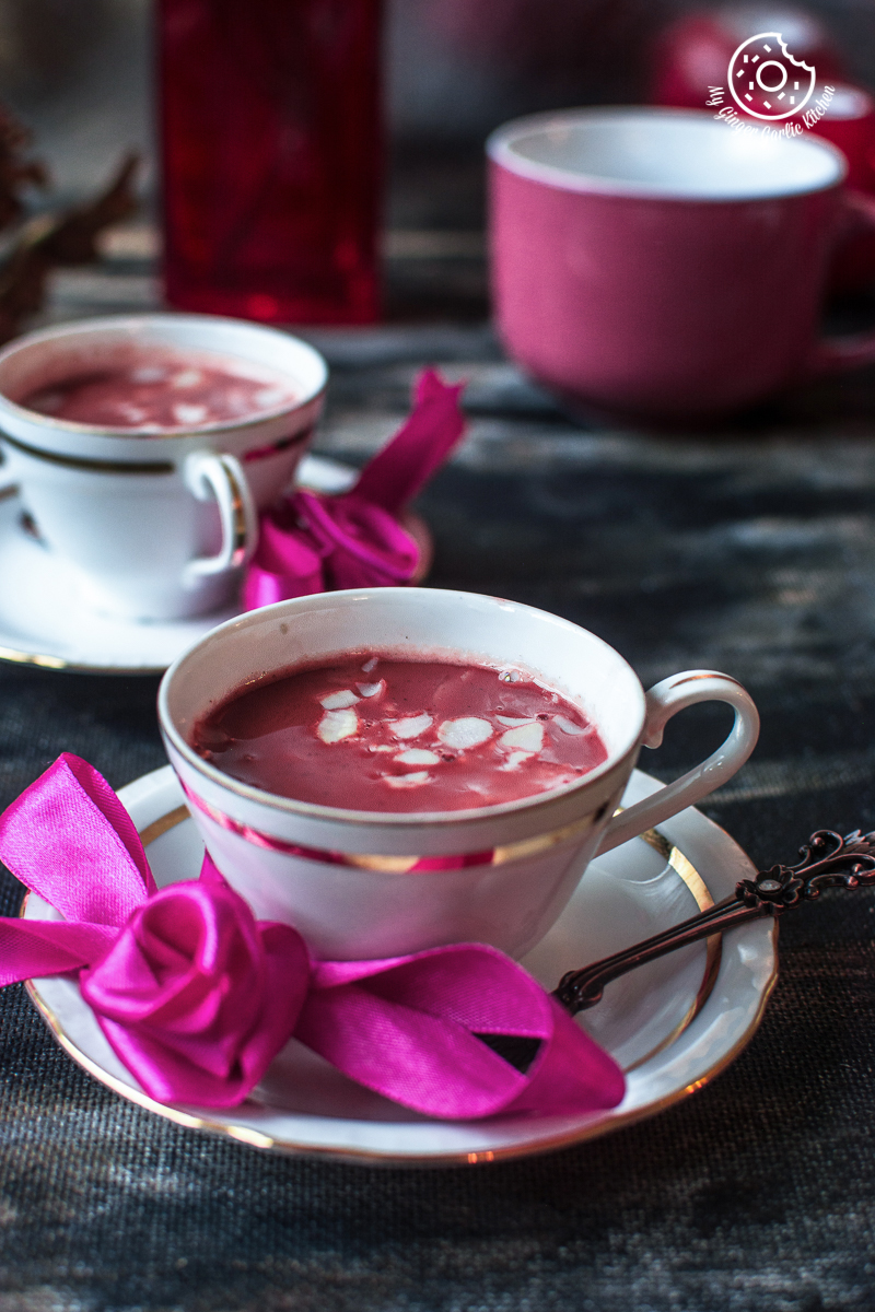 Kashmiri Pink Chai Recipe & Video (Noon Chai - Delicious Pink Tea) | My ...