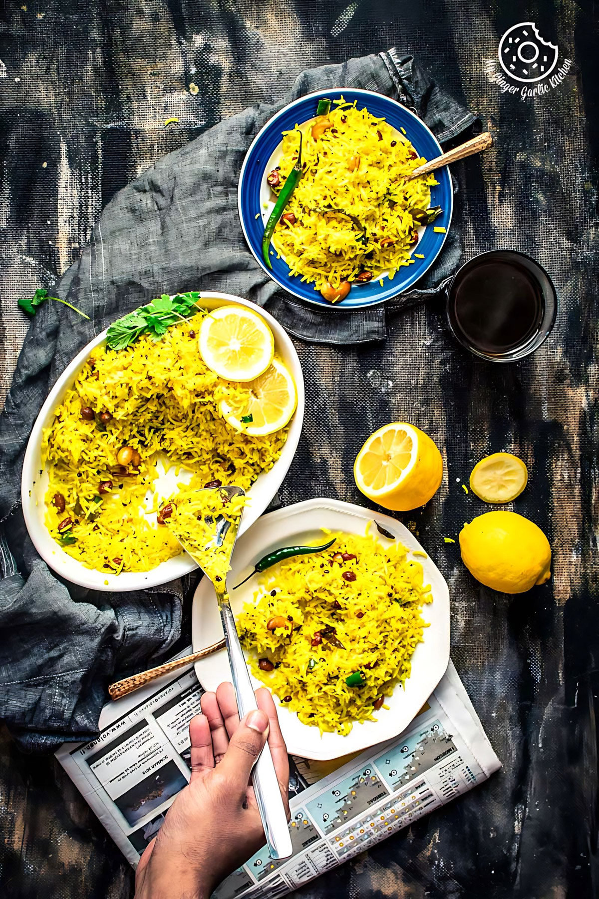 Lemon Rice Recipe + Video | South Indian Lemon Rice | My Ginger Garlic ...
