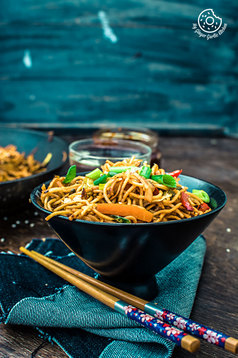 Perfect Schezwan Noodles Recipe