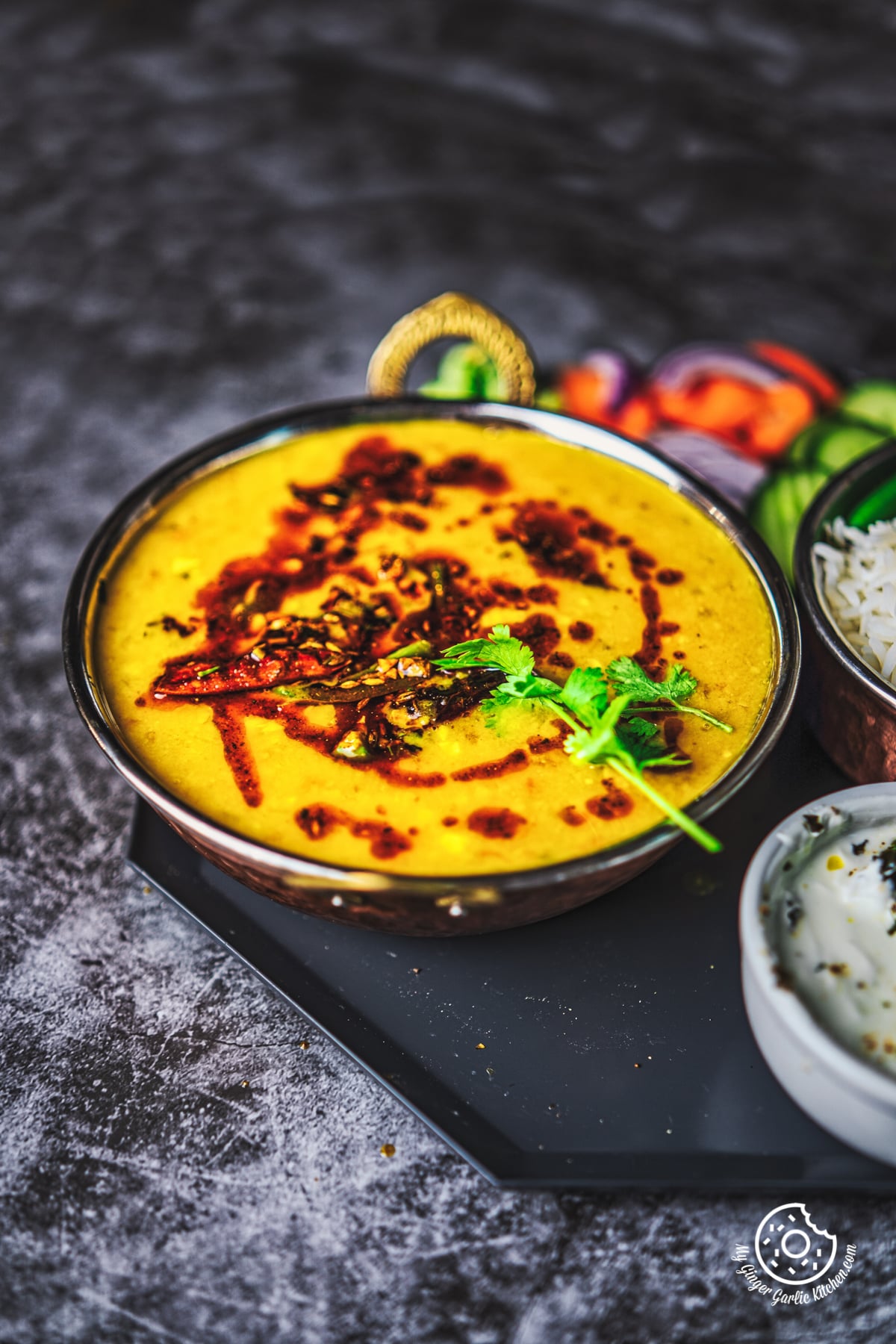 Instant Pot & Stovetop: Yellow Split Moong Dal with Our Punjabi Masala