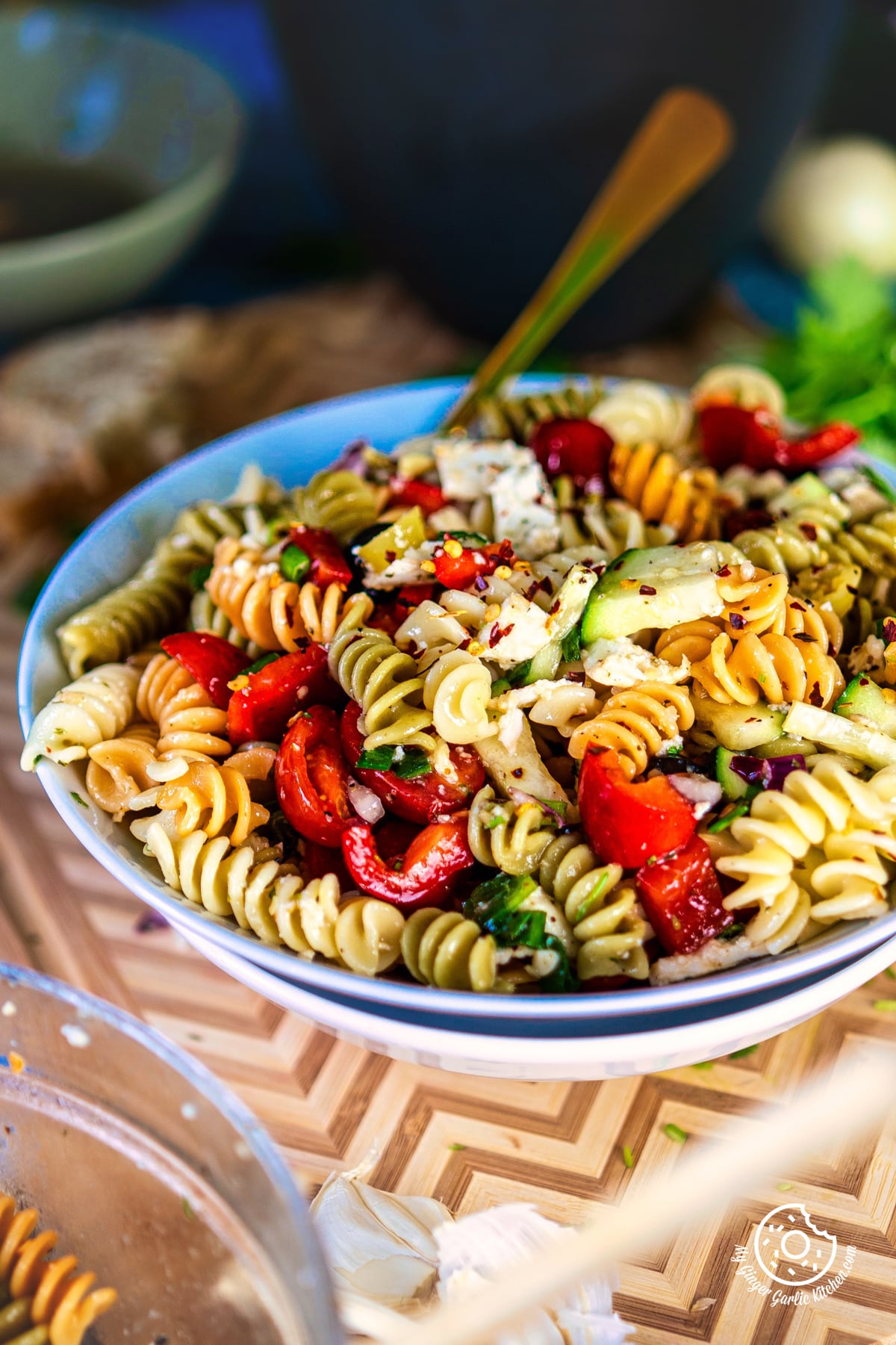 Pasta Salad (Step-By-Step + Video Recipe) | My Ginger Garlic Kitchen