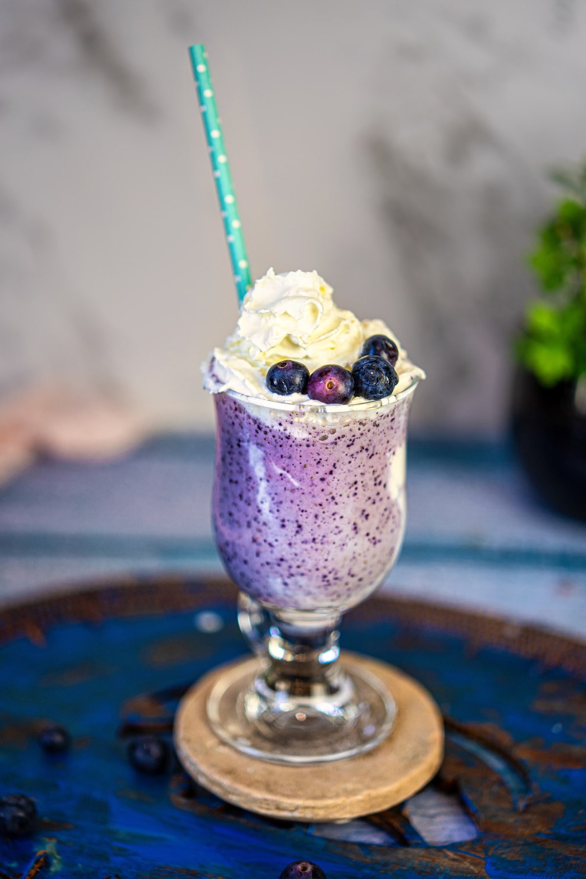 Image of Blueberry Milkshake