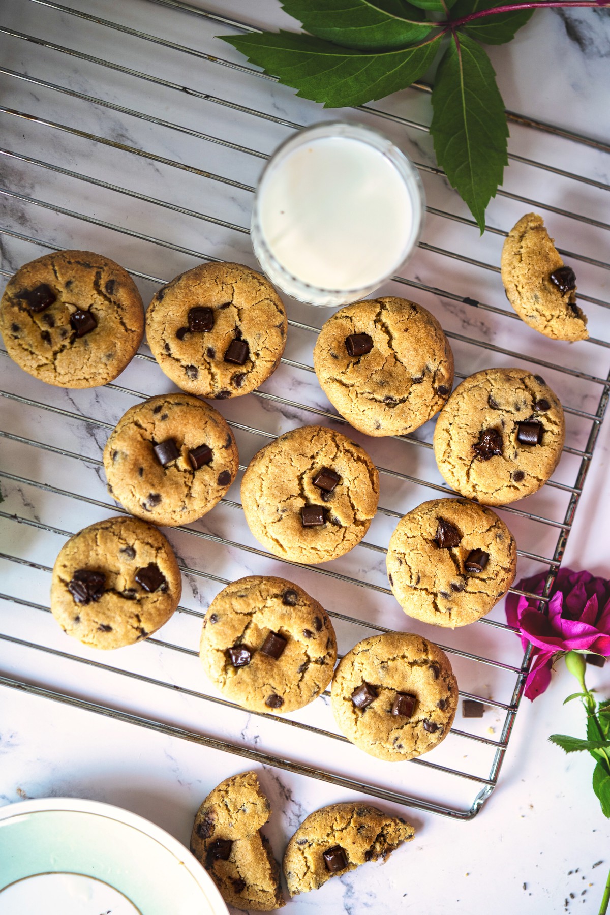 Image of Eggless Chocolate Chip Cookies