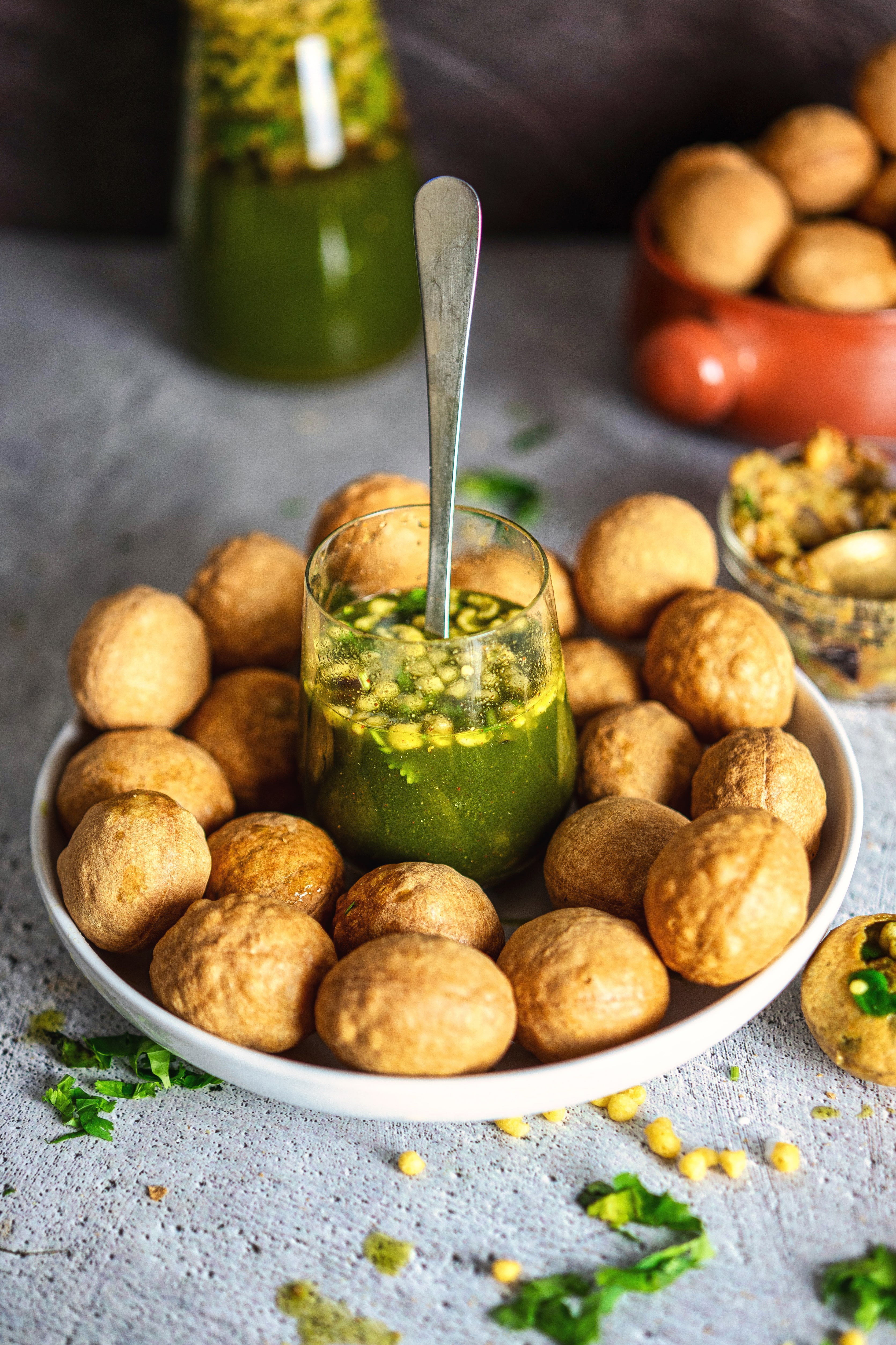 Air Fryer Pani Puri